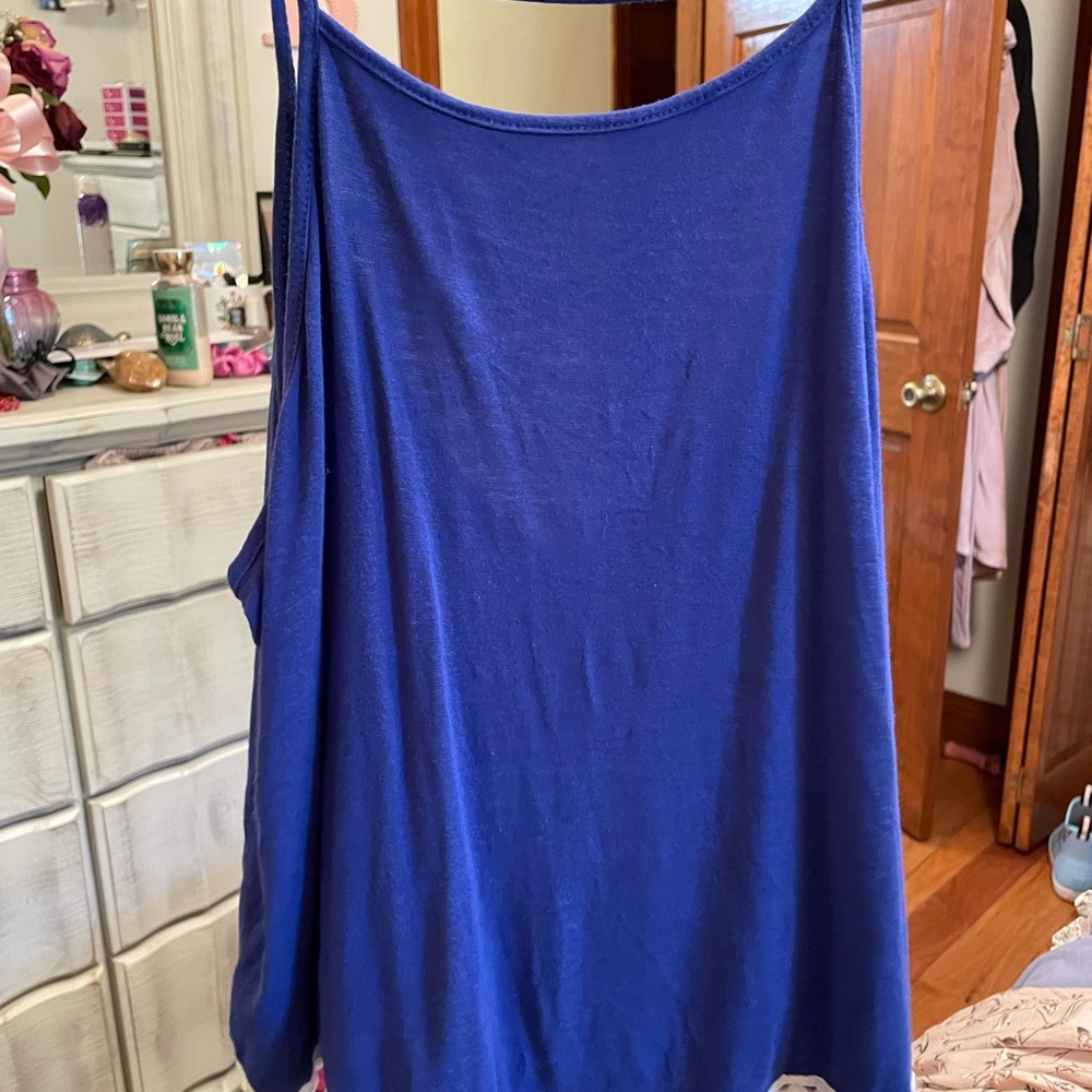 tresics blue tank!